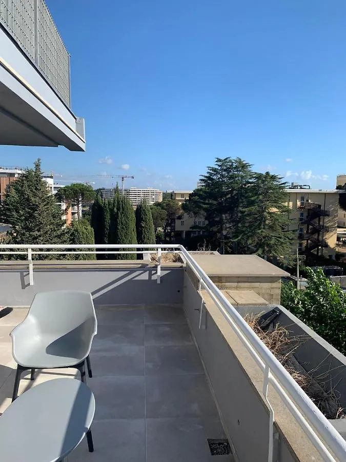 Penthouse Aureliana Attico Con Piscina A Roma Apartment Italy
